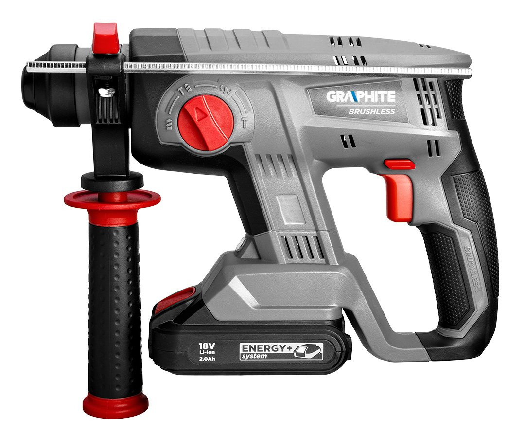 MŁOTOWIERTARKA MŁOT BEZSZCZOTKOWA UDAROWA SDS PLUS 18V GRAPHITE 58G027